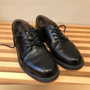 Dockers Black Leather Men's Shoes